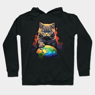 British Shorthair Earth Day Hoodie